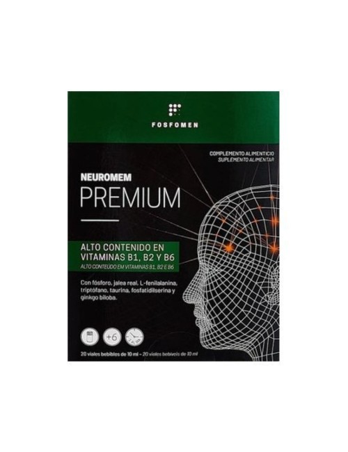 NEUROMEM PREMIUM 20 VIALES HERBORA