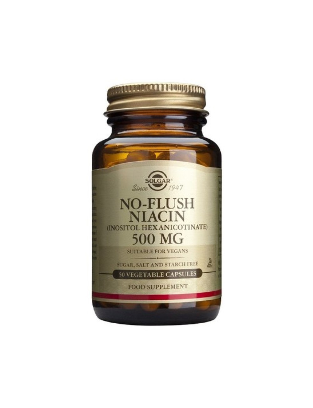 NIACINE 500 MG 50 CAP
