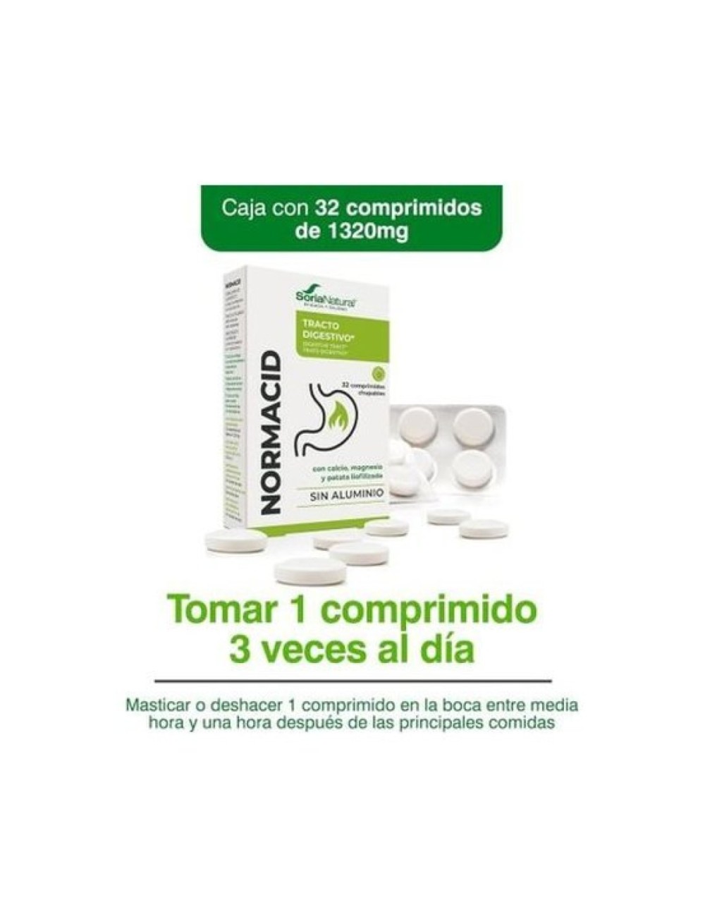NORMACID CITRUS 32 COMP. SORIA NATURAL
