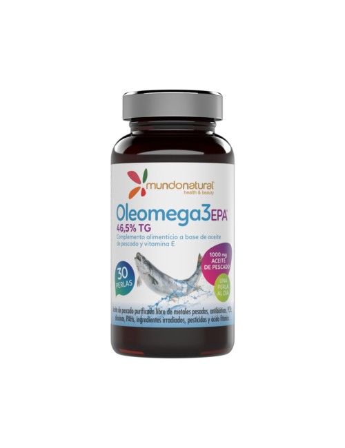 OLEOMEGA 3 EPA 46% 30 PERLAS MUNDONATURAL