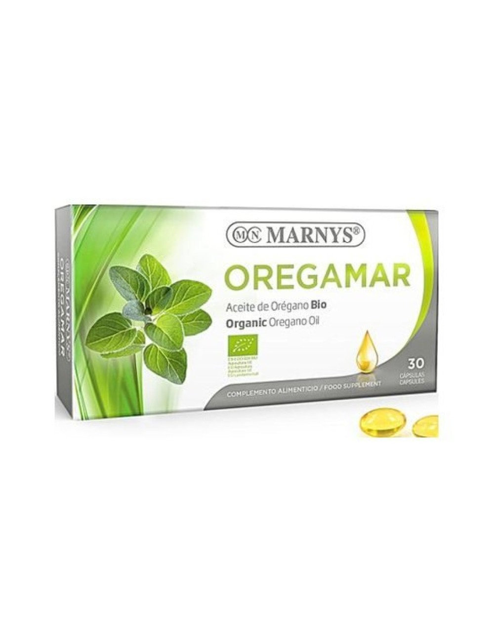 OREGAMAR 30 PERLAS BIO MARNY'S