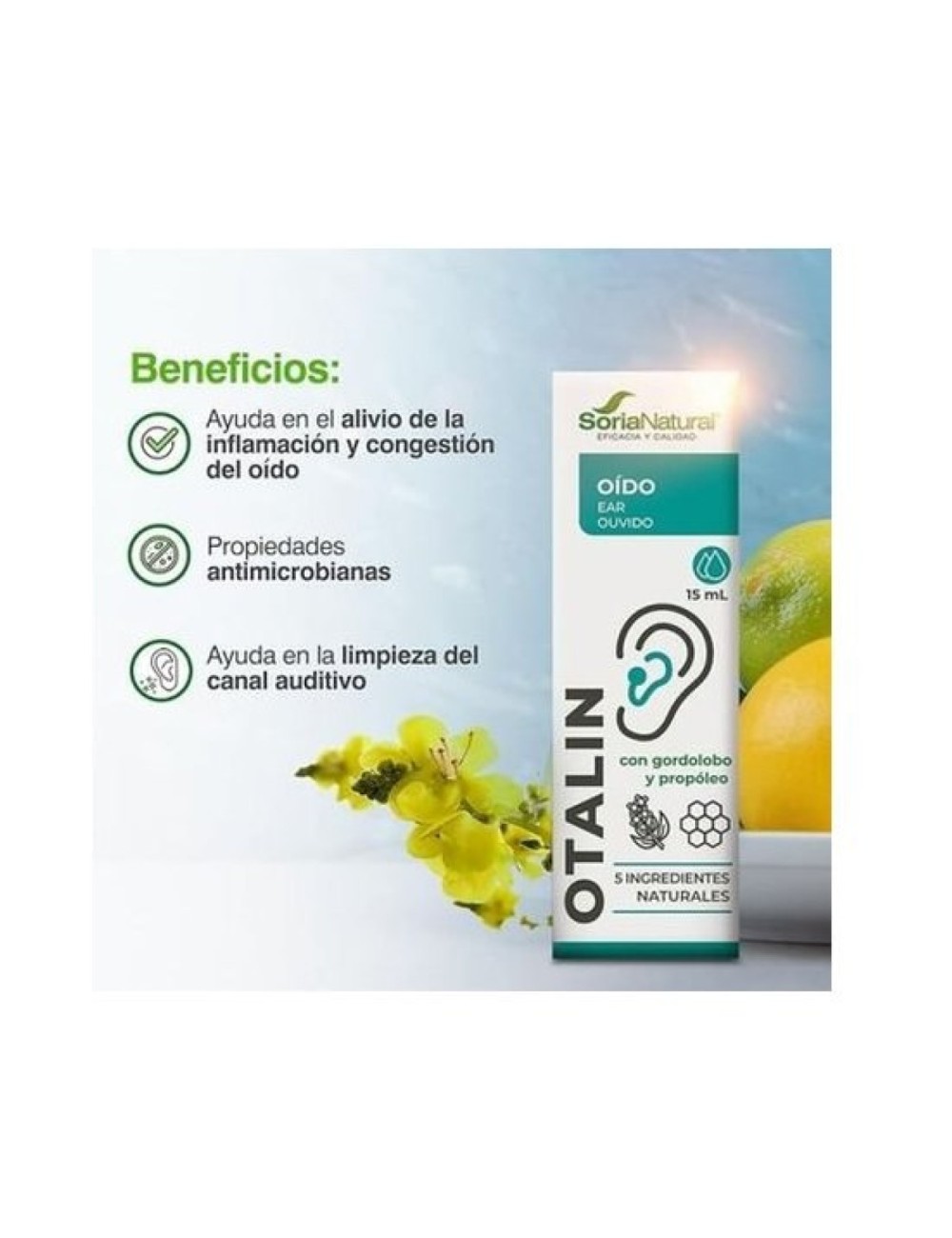 OTALÍN 15 ML SORIA NATURAL