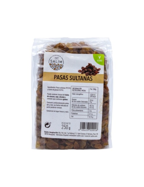 PASAS SULTANAS 250 GR INT-SALIM