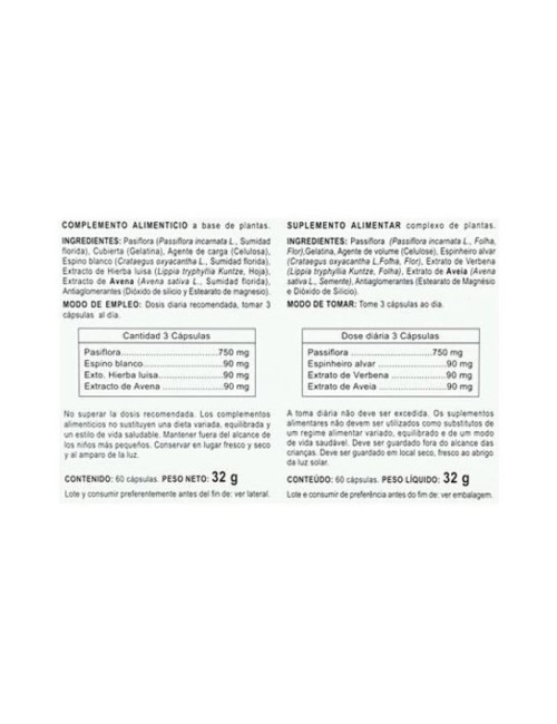 PASIFLORA PLUS 60 CAP
