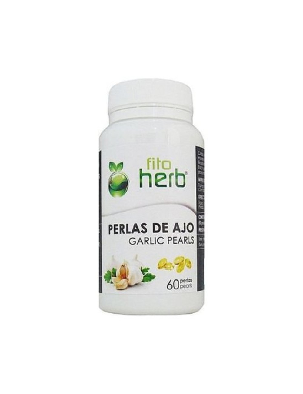 PERLAS DE AJO 1000 MG 60 PERLAS FITO HERB