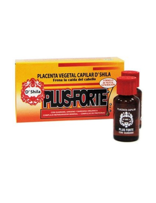 Placenta capilar vegetal Plus Forte caja 4und/25ml.