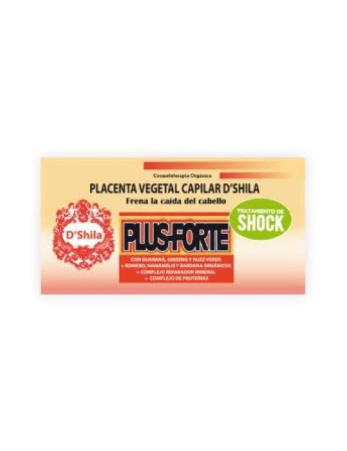 Placenta capilar vegetal Plus Forte caja 4und/25ml.