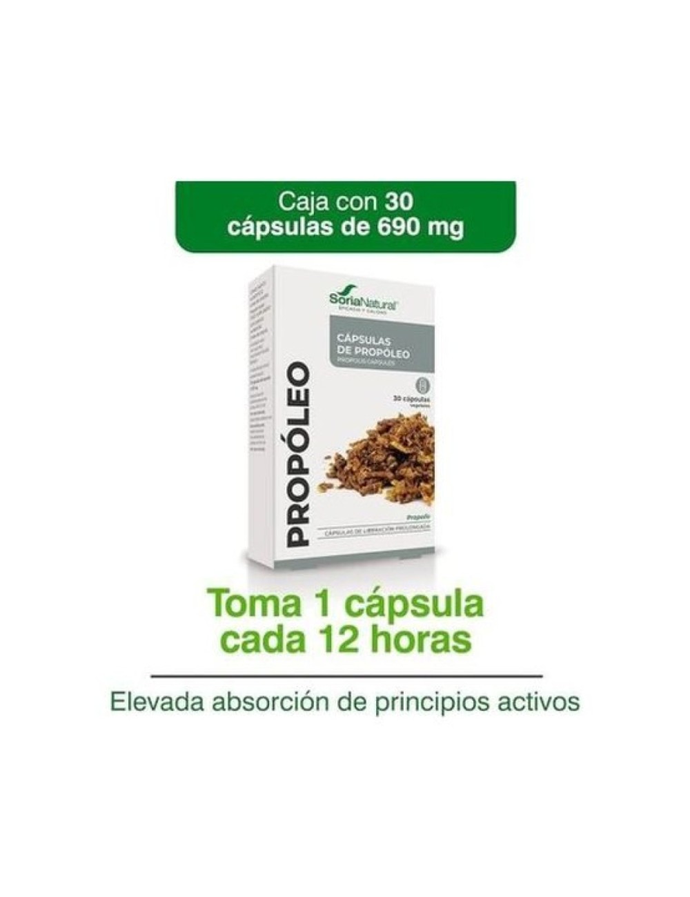 PROPÓLEO 30 CAP SORIA NATURAL