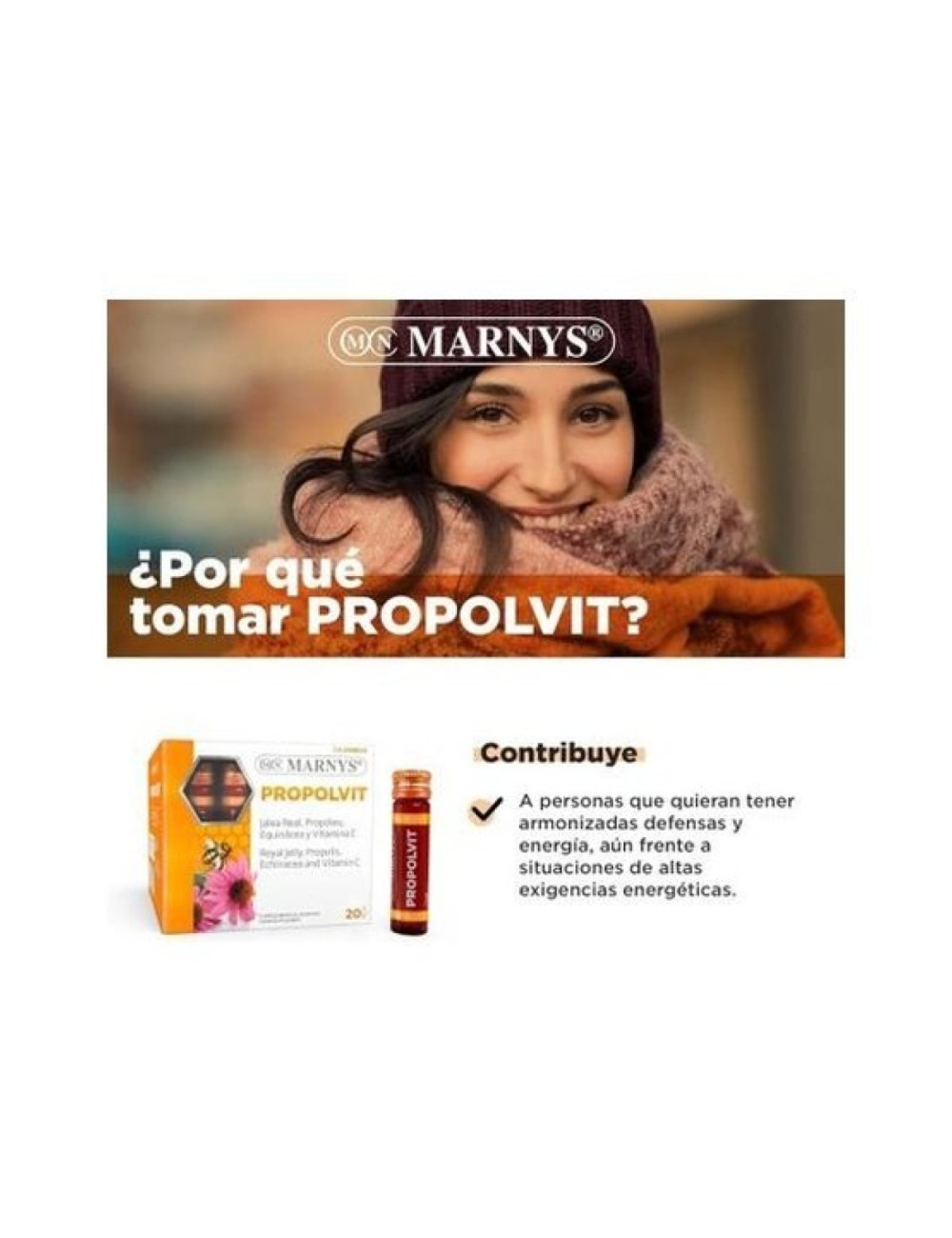 PROPOLVIT 20 VIALES MARNYS
