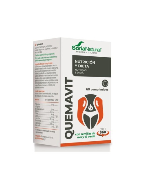 SORIA NATURAL QUEMAVIT 60 COMP