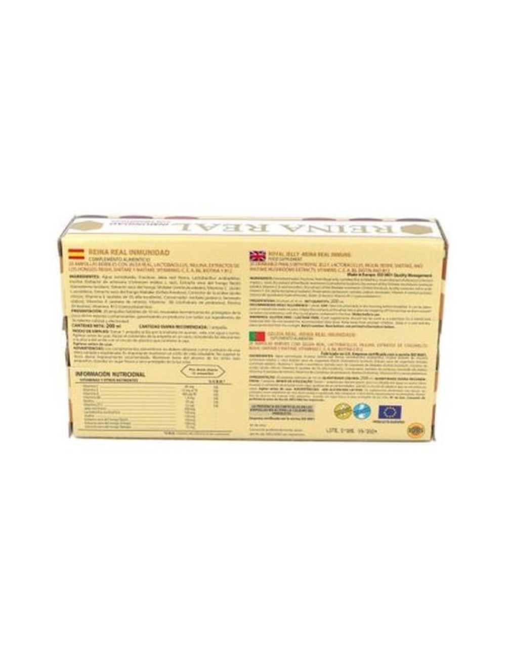 REINA REAL INMUNIDAD 20 AMP ROBIS