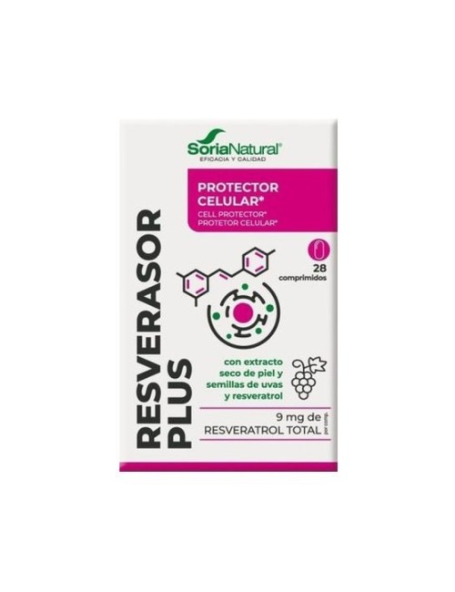 RESVERASOR PLUS 28 COMP SORIA NATURAL
