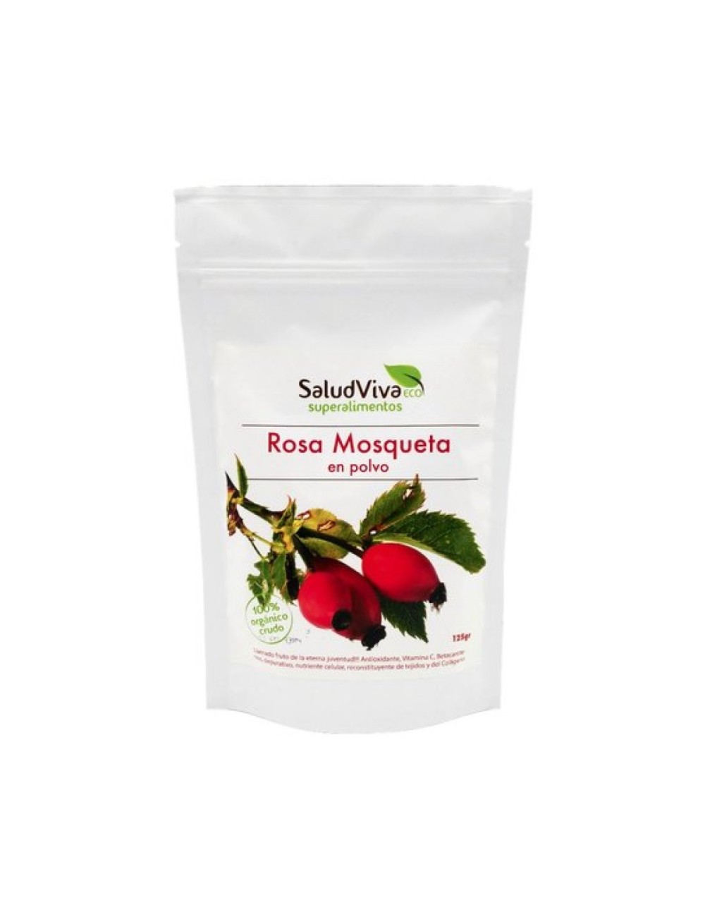 ROSA MOSQUETA EN POLVO 125 GR