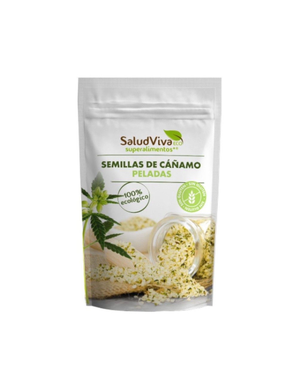 SALUD VIVA SEMILLAS DE CAÑAMO PELADAS 250 GR