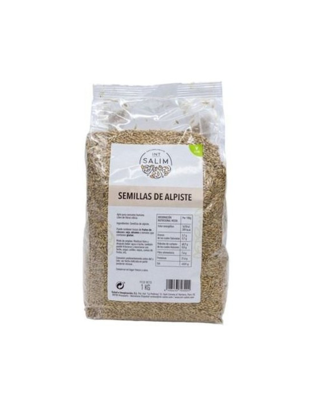 INT-SALIM SEMILLAS DE ALPISTE 1 KG