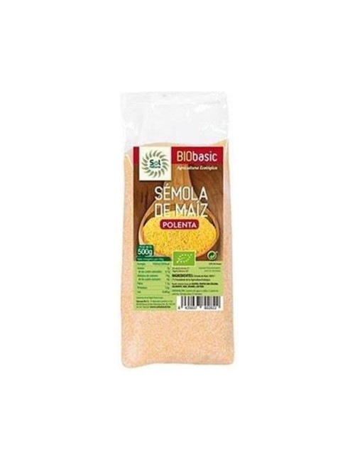 SÉMOLA DE MAÍZ ( POLENTA ) BIO 500 GR