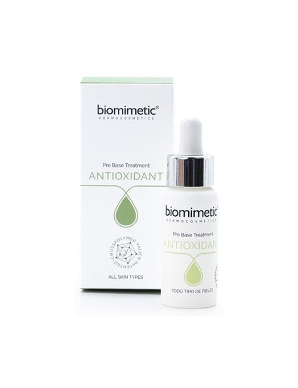 SERUM FACIAL PRE BASE ANTIOXIDANTE 30 ML BIO MIMETIC COSMETICS