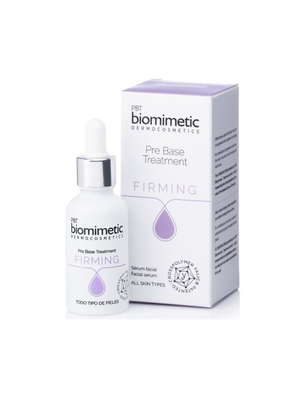 SERUM FACIAL PRE BASE REAFIRMANTE 30 ML BIO MIMETIC COSMETICS