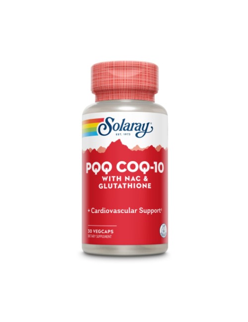 SOLARAY PQQ - Q10 - NAC - GLUTATION 30 CAP