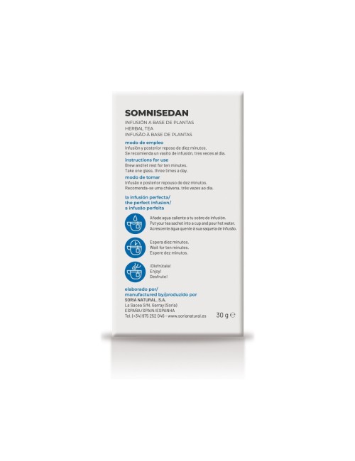 SORIA NATURAL INFUSIÓN SOMNISEDAN 20 SOBRES
