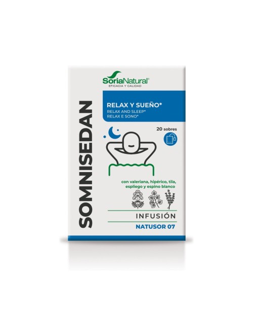 SORIA NATURAL INFUSIÓN SOMNISEDAN 20 SOBRES