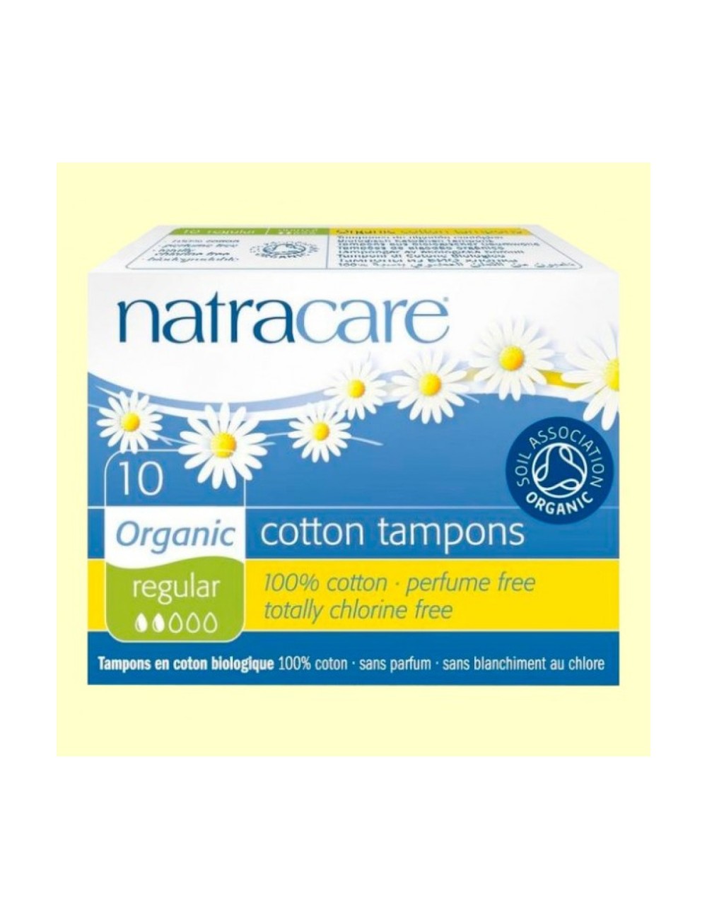 TAMPON REGULAR SIN APLICADOR 10 UND