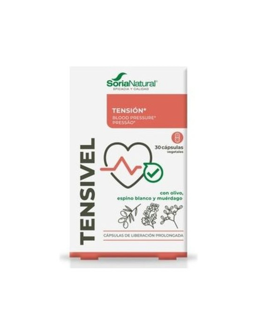TENSIVEL 30 CAP SORIA NATURAL