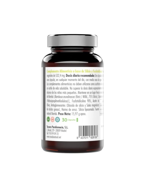 MUNDONATURAL SILICIO LIPOSOMADO 30 CAPSULAS