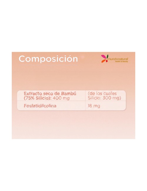 MUNDONATURAL SILICIO LIPOSOMADO 30 CAPSULAS