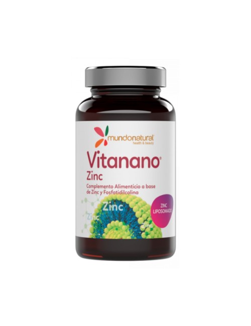 MUNDONATURAL VITANANO ZINC LIPOSOMADO 30 CAPSULAS