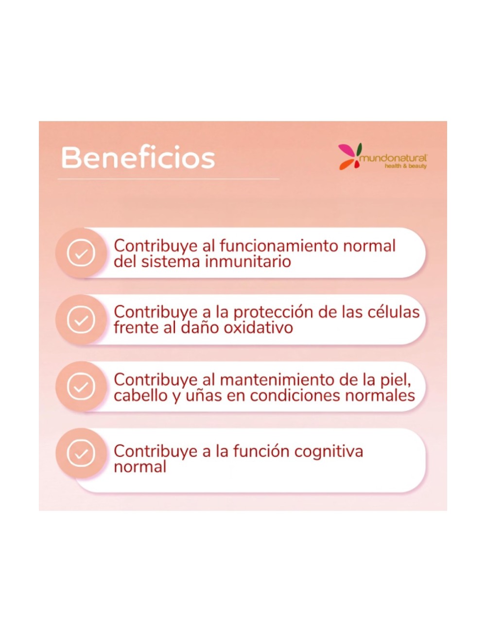 MUNDONATURAL VITANANO ZINC LIPOSOMADO 30 CAPSULAS
