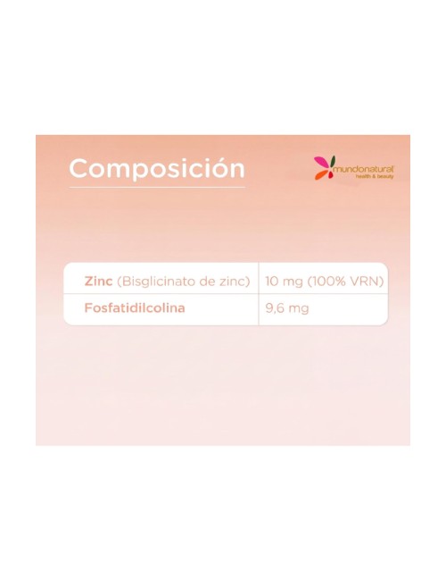 MUNDONATURAL VITANANO ZINC LIPOSOMADO 30 CAPSULAS