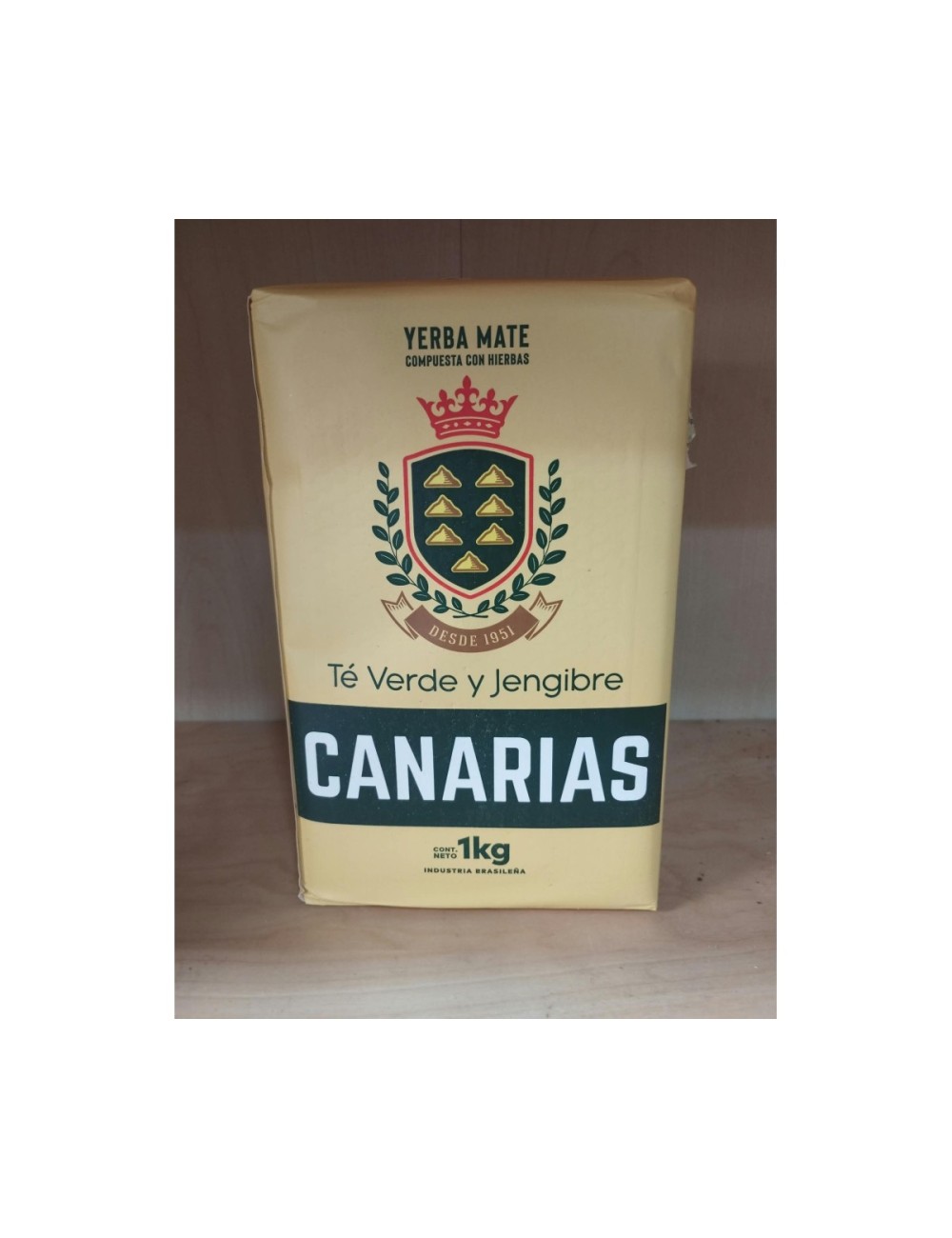 MALPICA YERBA MATE TÉ VERDE Y JENGIBRE 1 KG