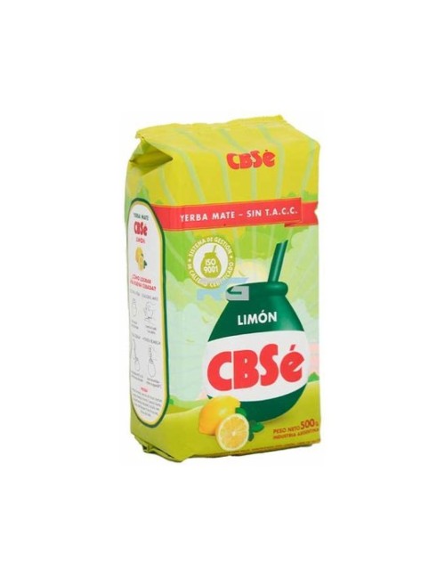 YERBA MATE CBS SABOR LIMÓN 500 GR