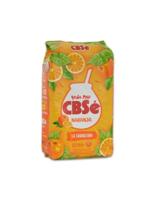 YERBA MATE CBS SABOR NARANJA 500 GR