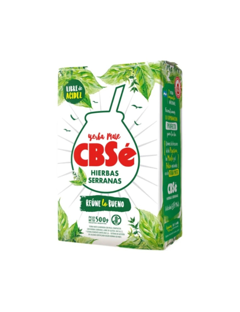 YERBA MATE CBSÉ (HIERBAS SERRANAS) 1KG