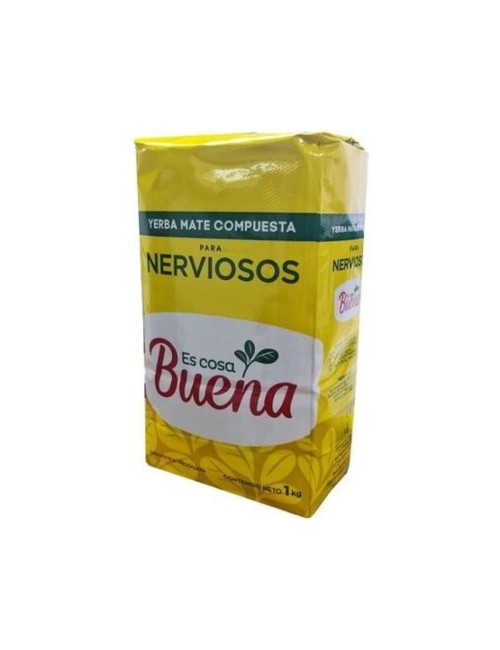 YERBA MATE COMPUESTA PARA NERVIOSOS LA SELVA 1 KG