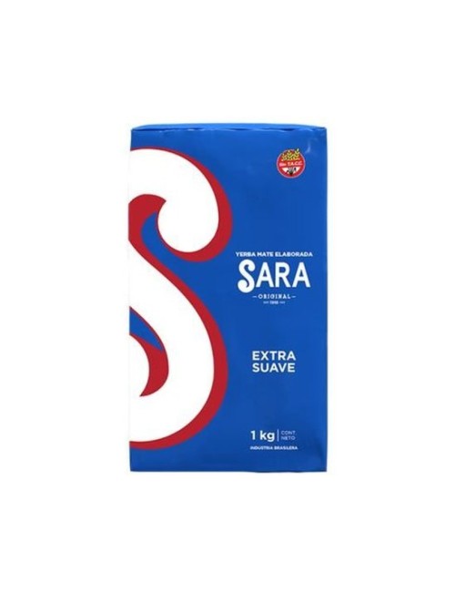 YERBA MATE EXTRA SUAVE SARA AZUL 1 KG MALPICA