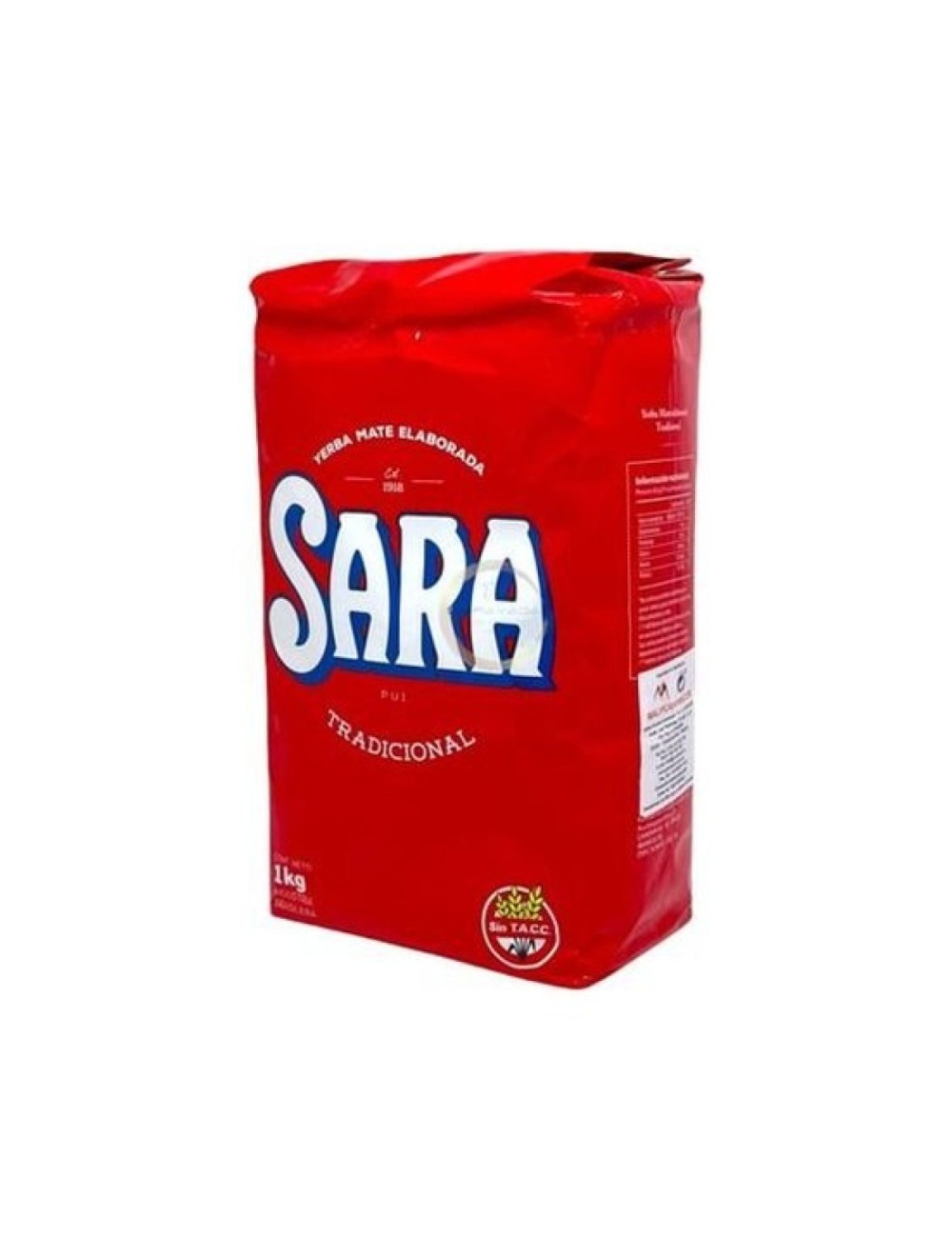 YERBA MATE SARA TRADICIONAL 1 KG MALPICA