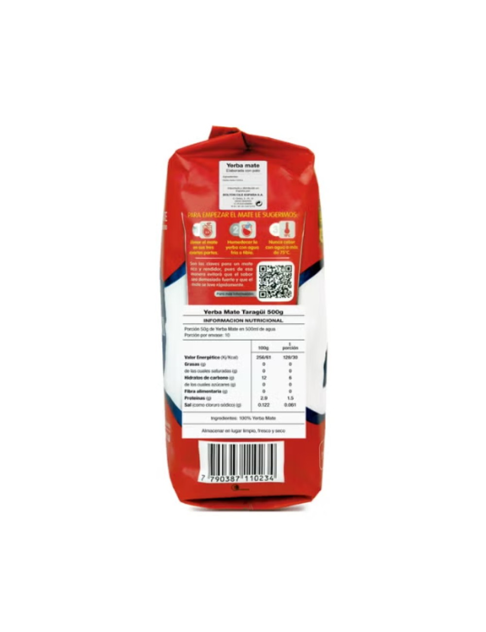 YERBA MATE TARAGÚI 500 GR DISTRIBUCIONES FARELA