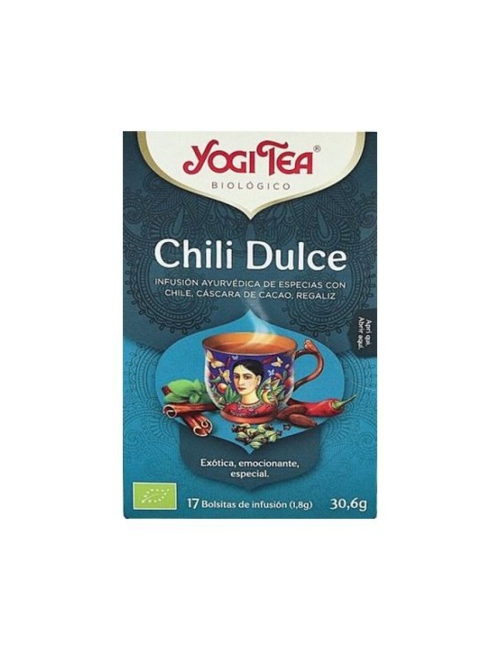 YOGI TEA CHILI DULCE 17 BOLSITAS