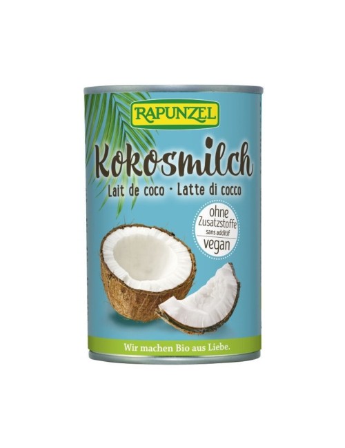 RAPUNZEL Leche de coco 400 ml