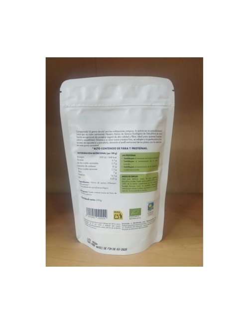 SALUD VIVA HARINA DE QUINOA 250 GR