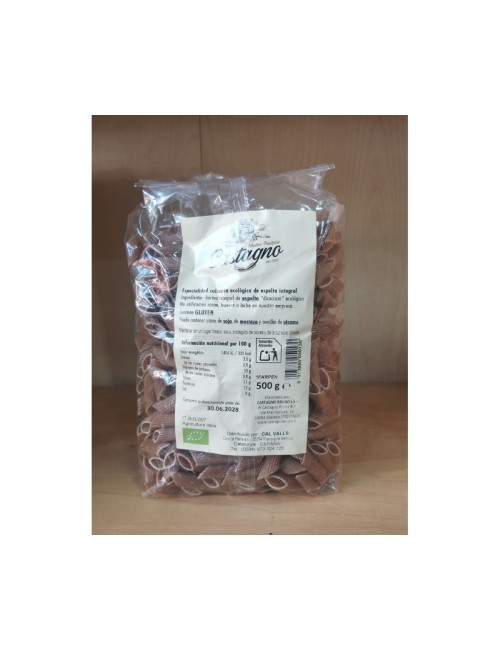 MACARRONES DE ESPELTA ECO 500 GR CASTAGNO