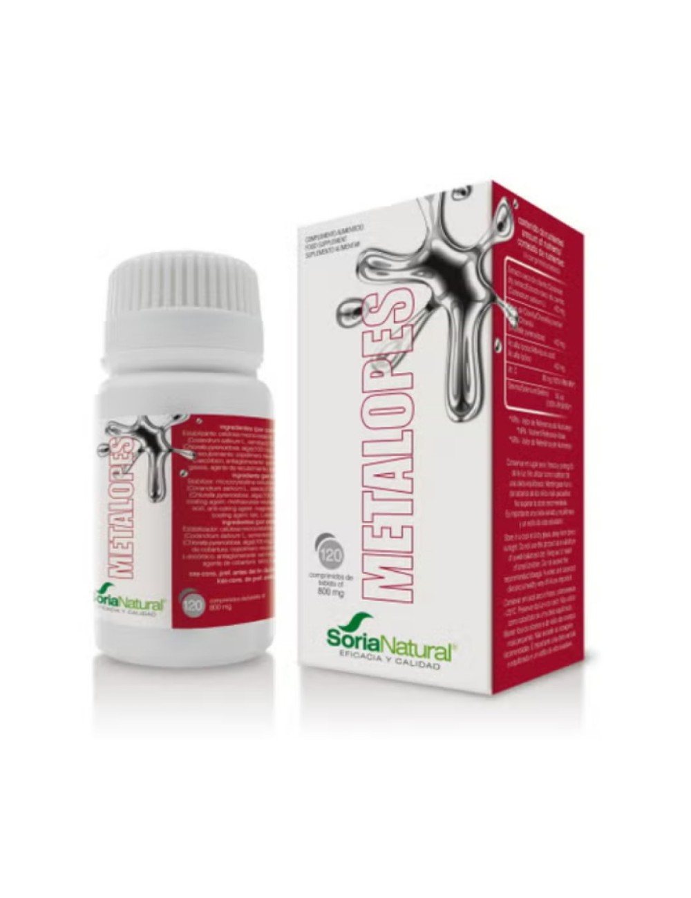 SORIA NATURAL METALOPES 120 COMP