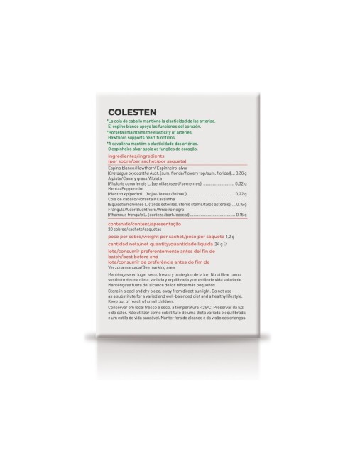 SORIA NATURAL INFUSIÓN COLESTEN 20 SOBRES