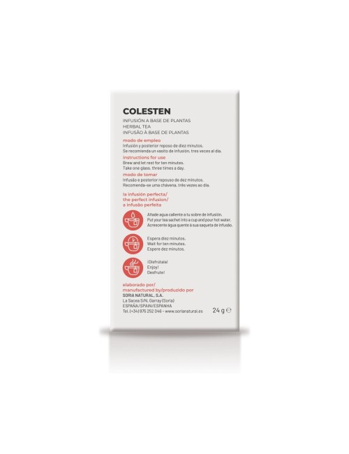 SORIA NATURAL INFUSIÓN COLESTEN 20 SOBRES