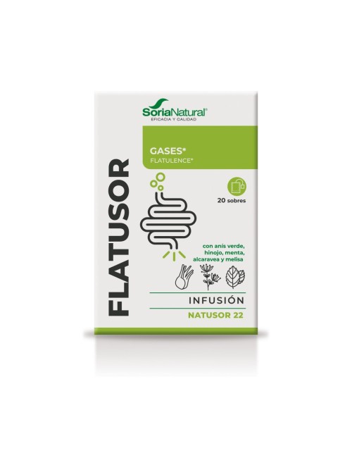 SORIA NATURAL INFUSIÓN FLATUSOR 20 SOBRES