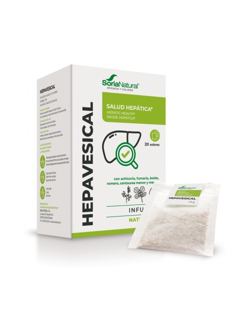SORIA NATURAL INFUSIÓN HEPAVESICAL 20 SOBRES