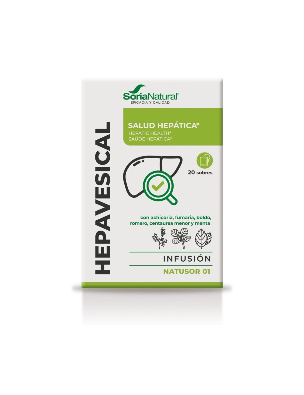 SORIA NATURAL INFUSIÓN HEPAVESICAL 20 SOBRES